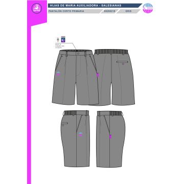 PANTALÓN CORTO PRIMARIA